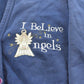 Vintage 1990s Believe in Angels Embroidered Cardigan Sweater Mens L from propervintagecanada