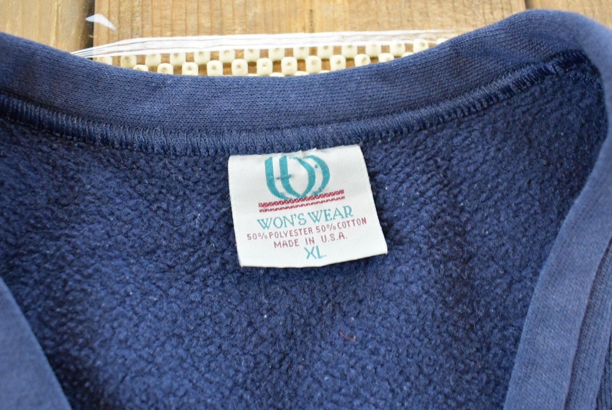 Vintage 1990s Believe in Angels Embroidered Cardigan Sweater Mens L from propervintagecanada