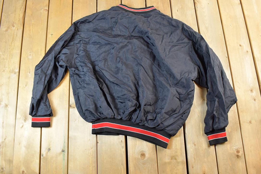 Vintage 1990s Belle Plaine Windbreaker Holloway Jacket Men's 2XL from propervintagecanada