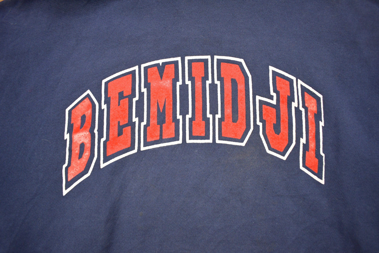 Vintage 1990s Bemidji State University Collegiate Hoodie Men's Medium from propervintagecanada