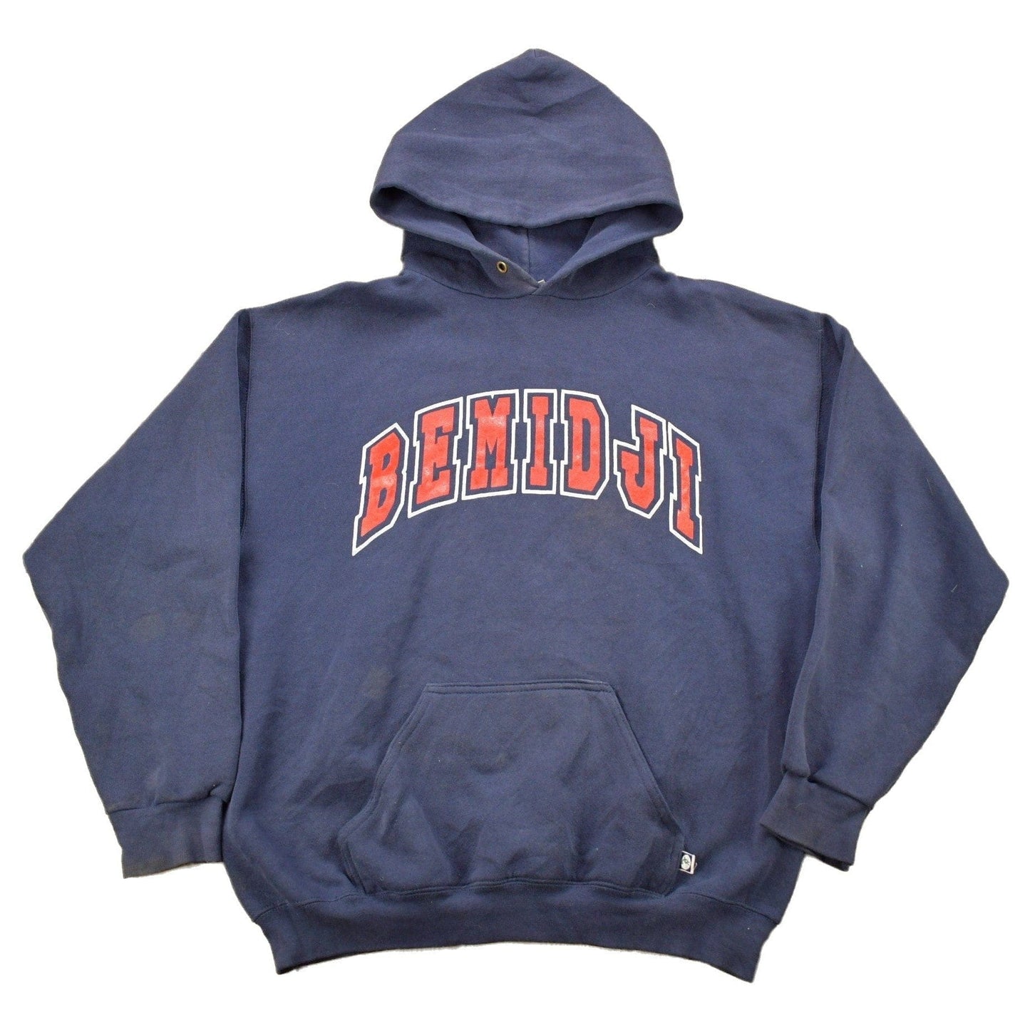 Vintage 1990s Bemidji State University Collegiate Hoodie Men's Medium from propervintagecanada