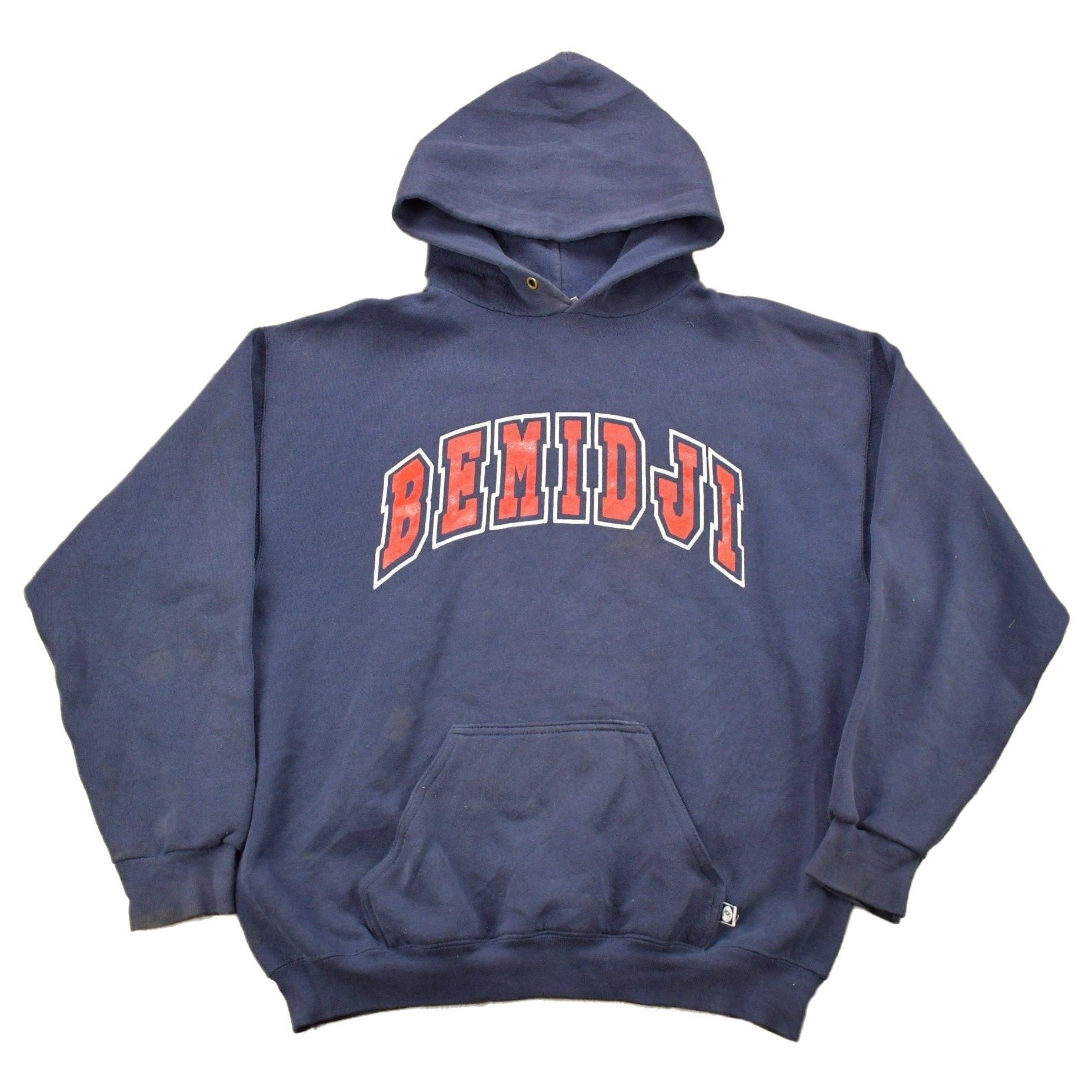 Vintage 1990s Bemidji State University Collegiate Hoodie Men's Medium from propervintagecanada