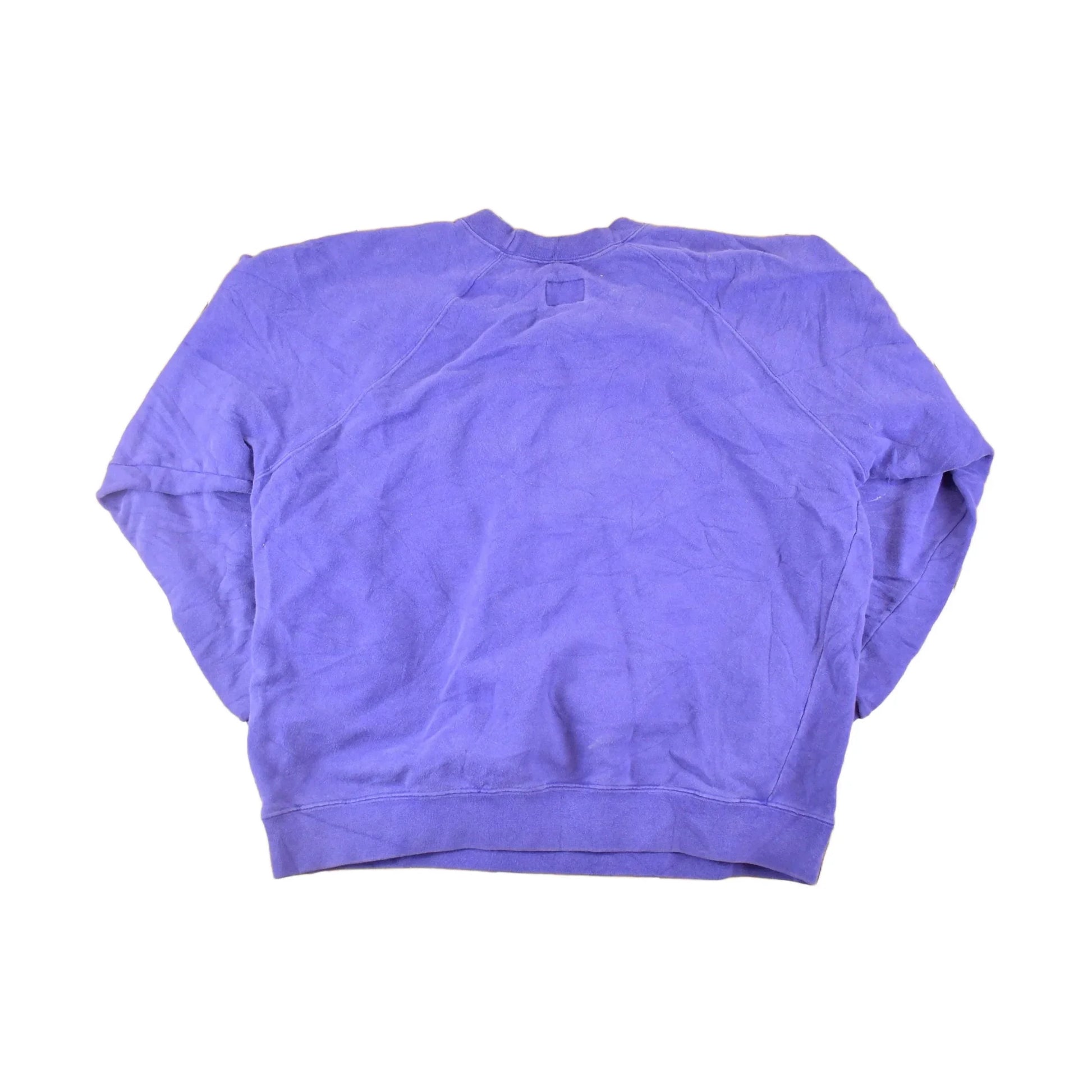 Vintage 1990s Benetton Souvenir Embroidered Text Crewneck Sweatshirt Women's L from propervintagecanada