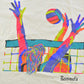 Vintage 1990s Bermuda Beach Volleyball Graphic T-Shirt Men's L from propervintagecanada