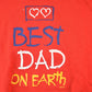 Vintage 1990s Best Dad On Earth Cute Crewneck Sweater Men's Large from propervintagecanada