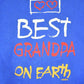 Vintage 1990s Best Grandpa On Earth Cute Souvenir Crewneck Sweatshirt Men's L / 90's Tourist Vacation Graphic Sweater from propervintagecanada