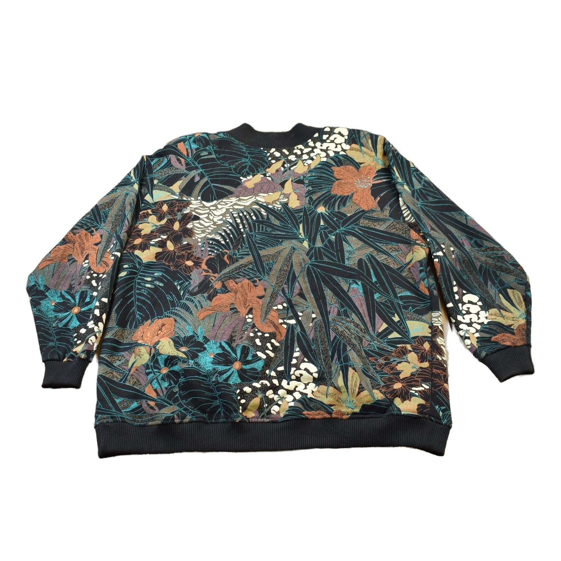 Vintage 1990s Betas Choice Back Splash Cardigan Sweater Men's Large from propervintagecanada