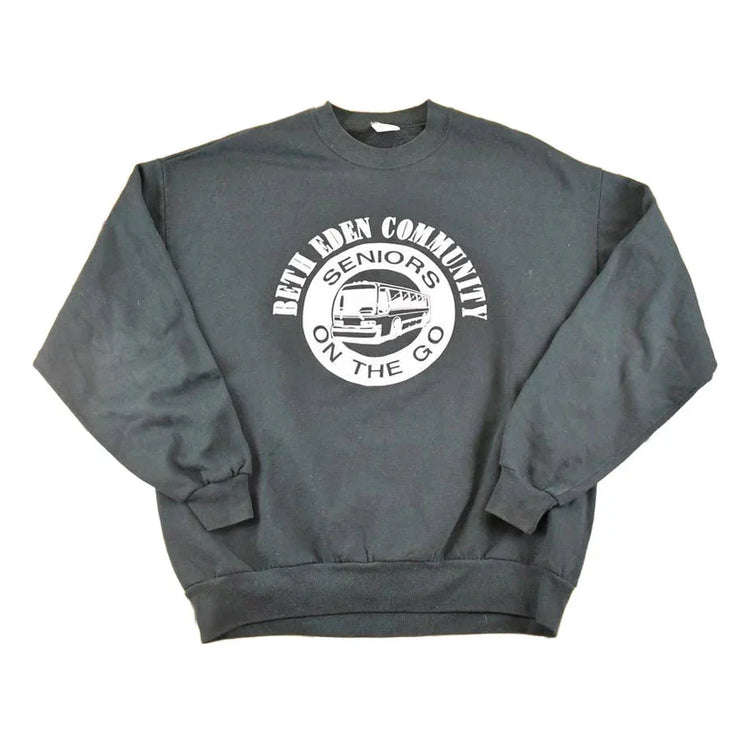 Vintage 1990s Beth Eden Seniors Souvenir Crewneck Sweatshirt Men's L / 90's Tourist Vacation Graphic Sweater from propervintagecanada