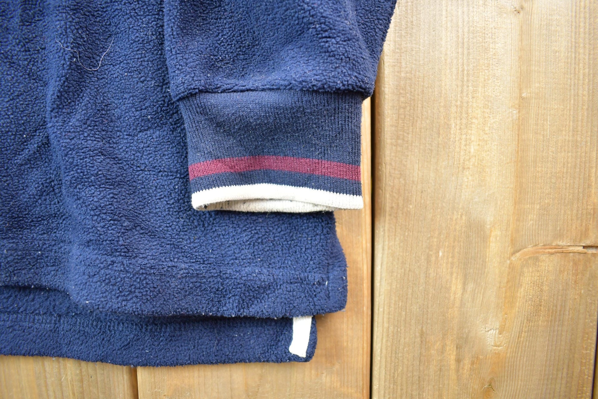 Vintage 1990s Beverly Hills Polo Club Fleece Sweater Men's Large from propervintagecanada