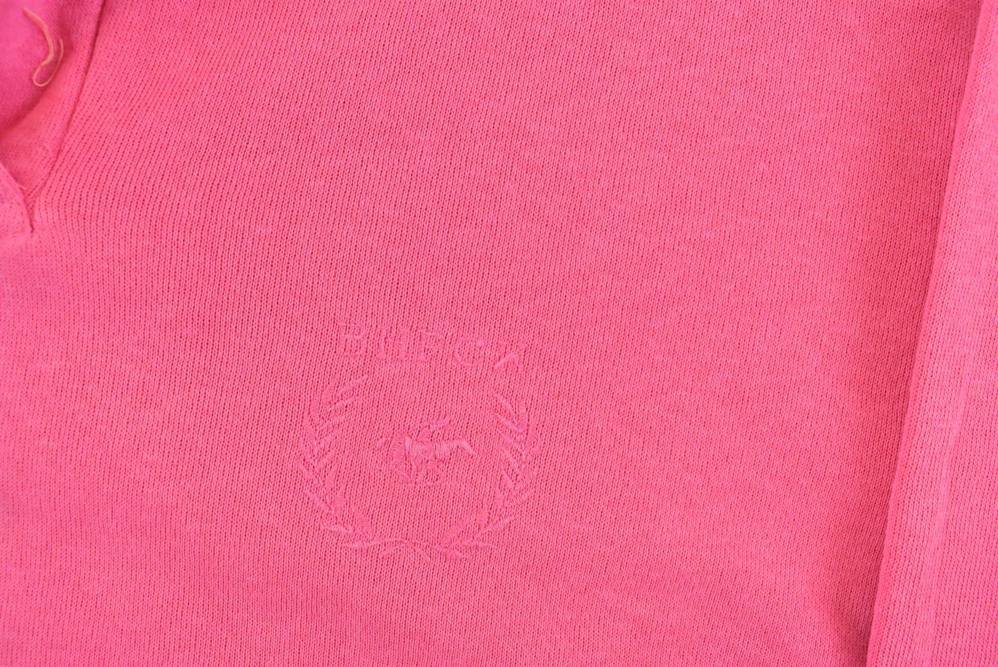 Vintage 1990s BHPC II Blank Collared Sweatshirt Sun Faded Women's 3X from propervintagecanada