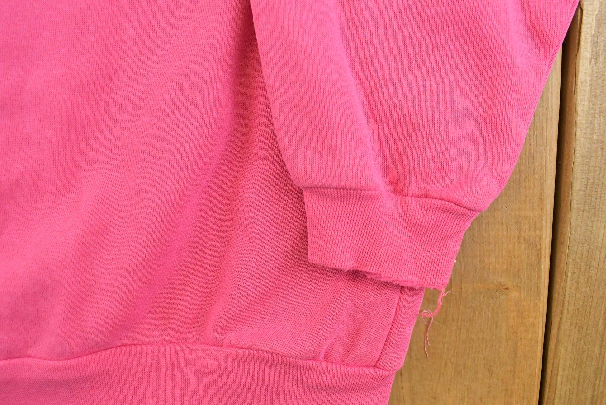 Vintage 1990s BHPC II Blank Collared Sweatshirt Sun Faded Women's 3X from propervintagecanada