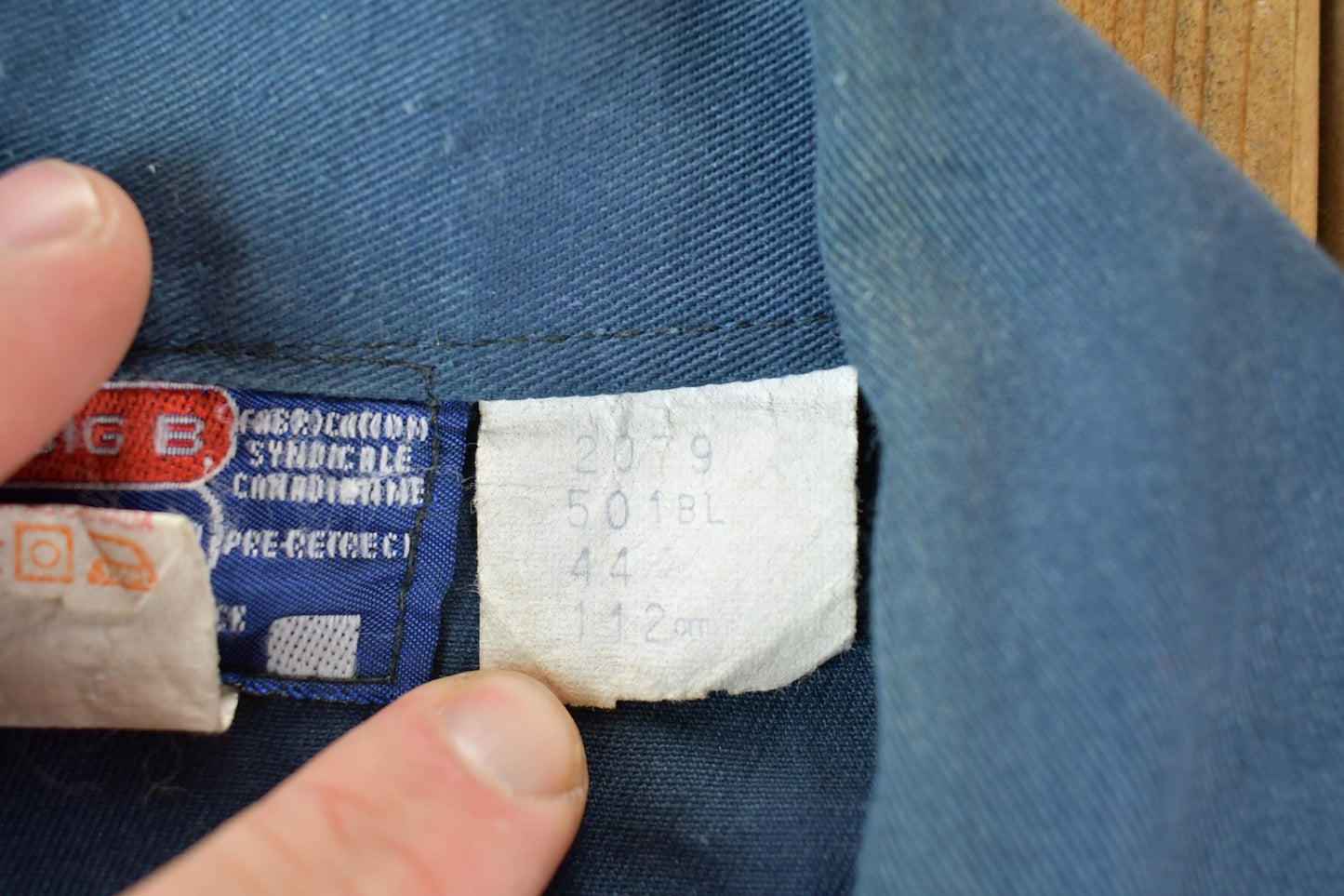 Vintage 1990s Big B Brotherhood Union Made Workwear Jacket Mens L from propervintagecanada