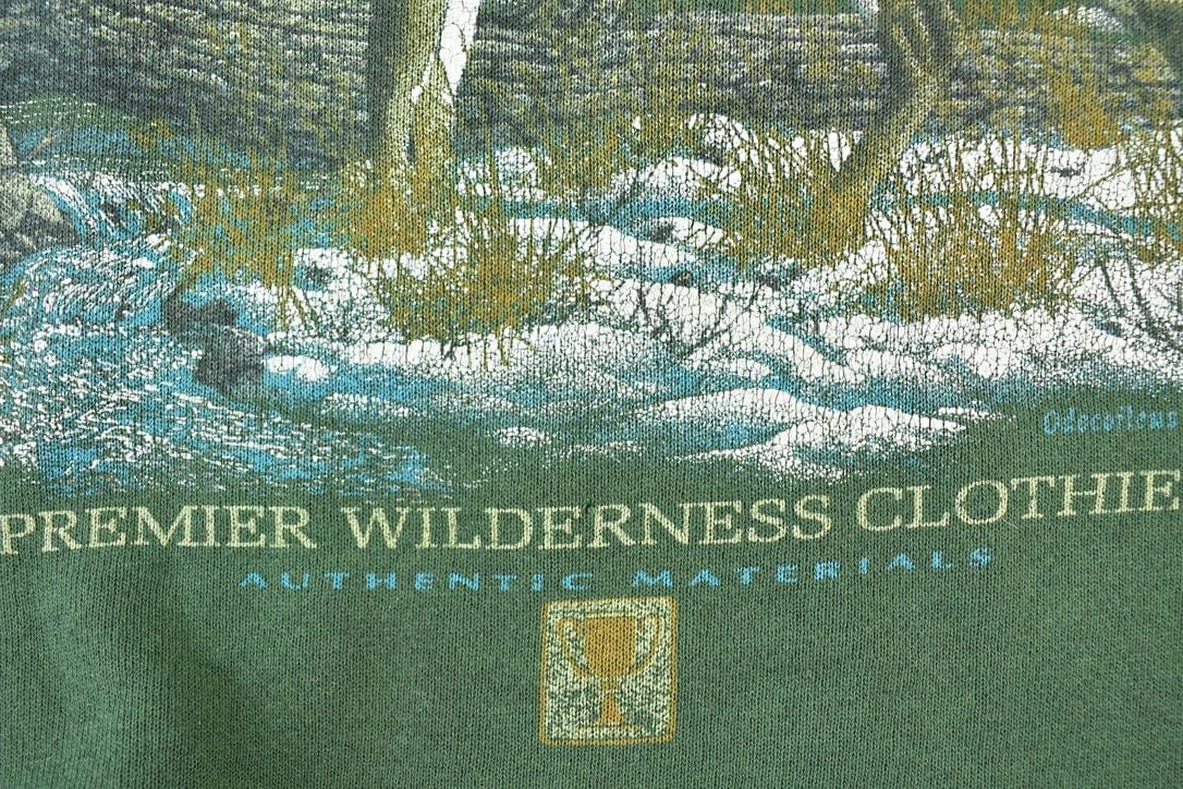 Vintage 1990s Big Buck Outdoorsman Crewneck Sweatshirt Men's XL from propervintagecanada