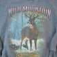 Vintage 1990s Big Buck Wild Mountain Wilderness Expedition Outdoorsman Crewneck Sweatshirt Men's Large from propervintagecanada