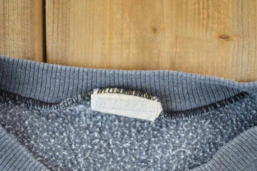 Vintage 1990s Big Buck Wild Mountain Wilderness Expedition Outdoorsman Crewneck Sweatshirt Men's Large from propervintagecanada