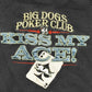 Vintage 1990s Big Dogs Poker Club Casino Crewneck Sweatshirt Men's 5XL from propervintagecanada