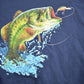 Vintage 1990s Big Fish Crewneck Men's 2XL from propervintagecanada