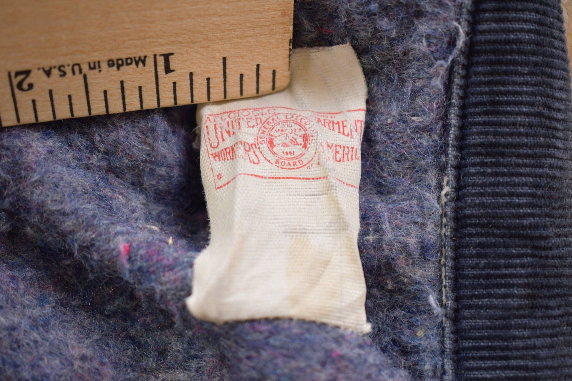 Vintage 1990s Big Mac Made In USA Collared Denim Chore Coat Men's XL from propervintagecanada