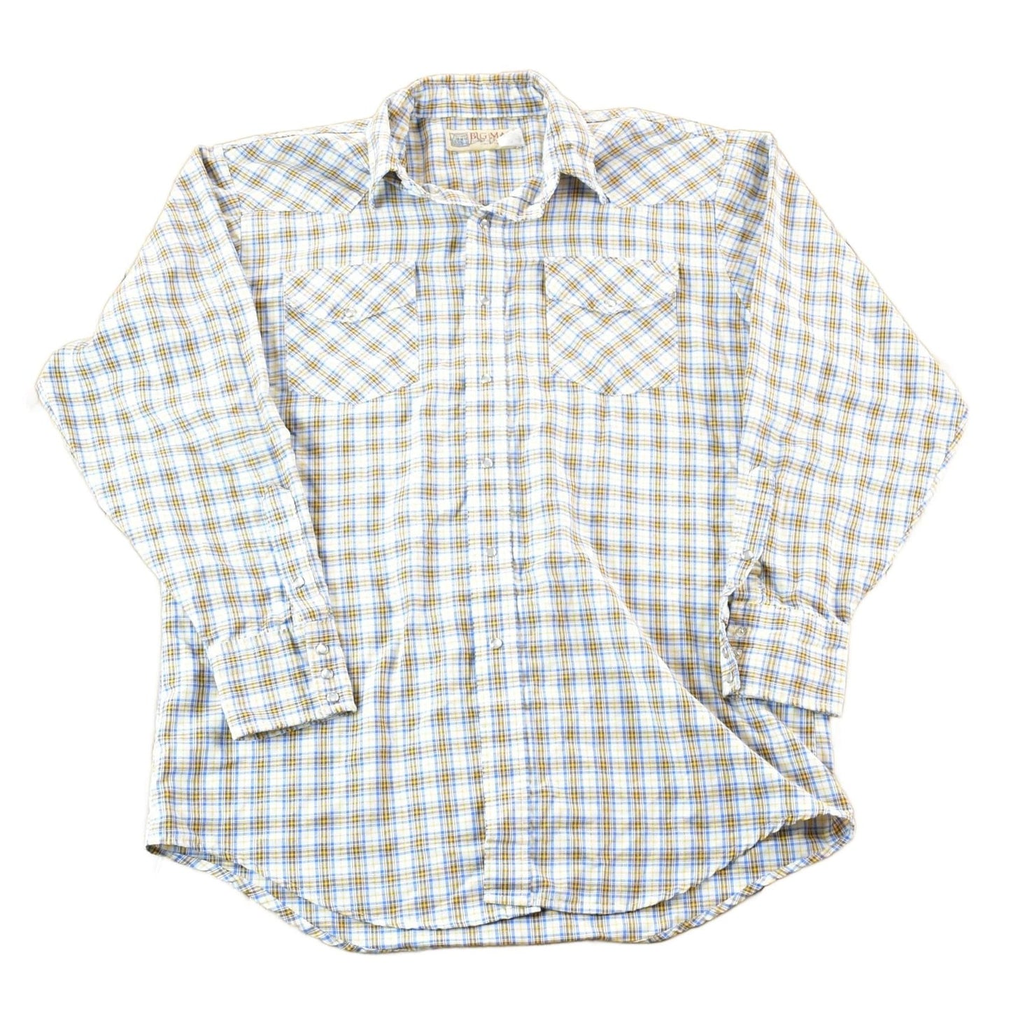 Vintage 1990s Big Mac Western Style Button Up Mens Large from propervintagecanada