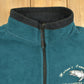 Vintage 1990s Big Manistee River Fleece Zip Up Sweater Men's Large from propervintagecanada