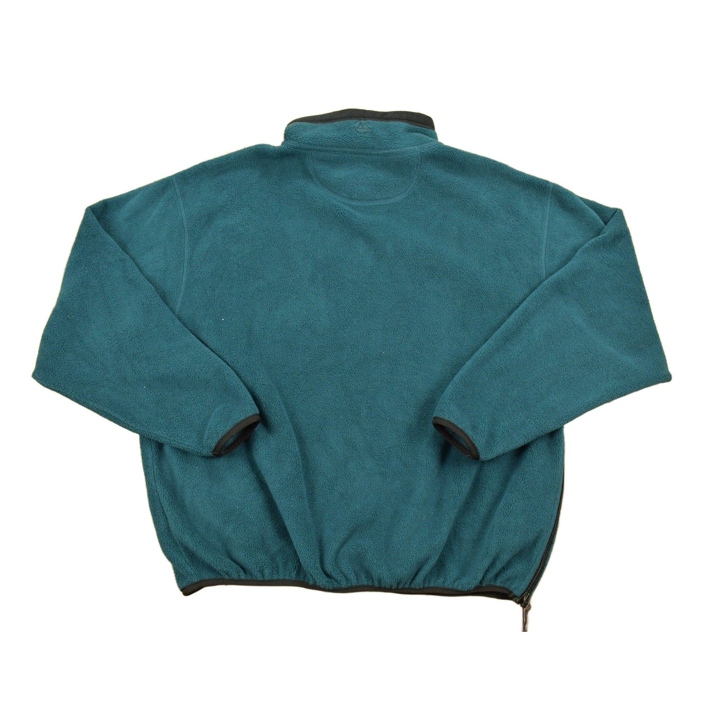 Vintage 1990s Big Manistee River Fleece Zip Up Sweater Men's Large from propervintagecanada