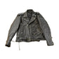 Vintage 1990s Biker Motorcycle Leather Jacket Men's Medium from propervintagecanada