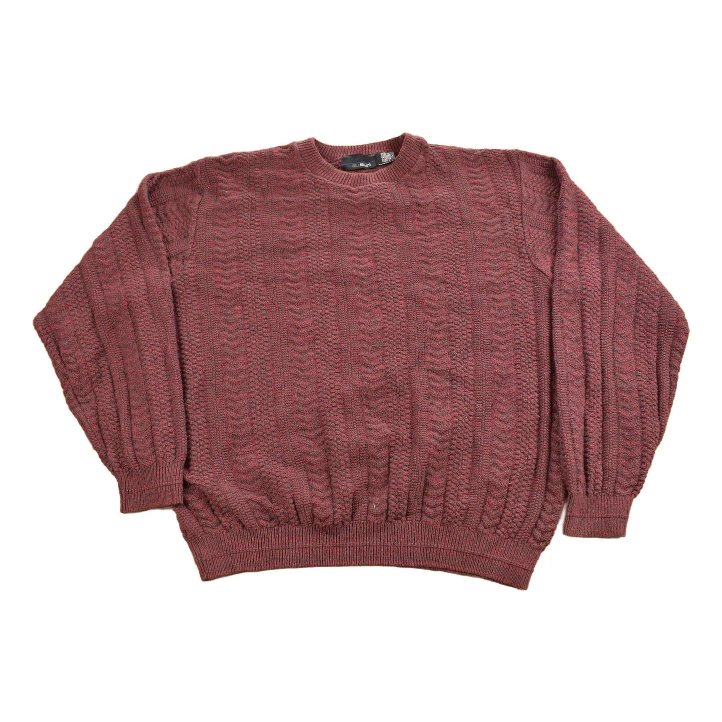 Vintage 1990s Bill Blass Knitted Striped Crewneck Sweater Men's Large from propervintagecanada