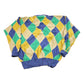 Vintage 1990s Bill Ditfort Argyle Knitted Crewneck Sweater Men's Small from propervintagecanada