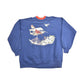 Vintage 1990s Bird Graphic Double Collar Crewneck Men's Medium from propervintagecanada