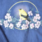 Vintage 1990s Bird Theme Collared Crewneck Men's XL from propervintagecanada