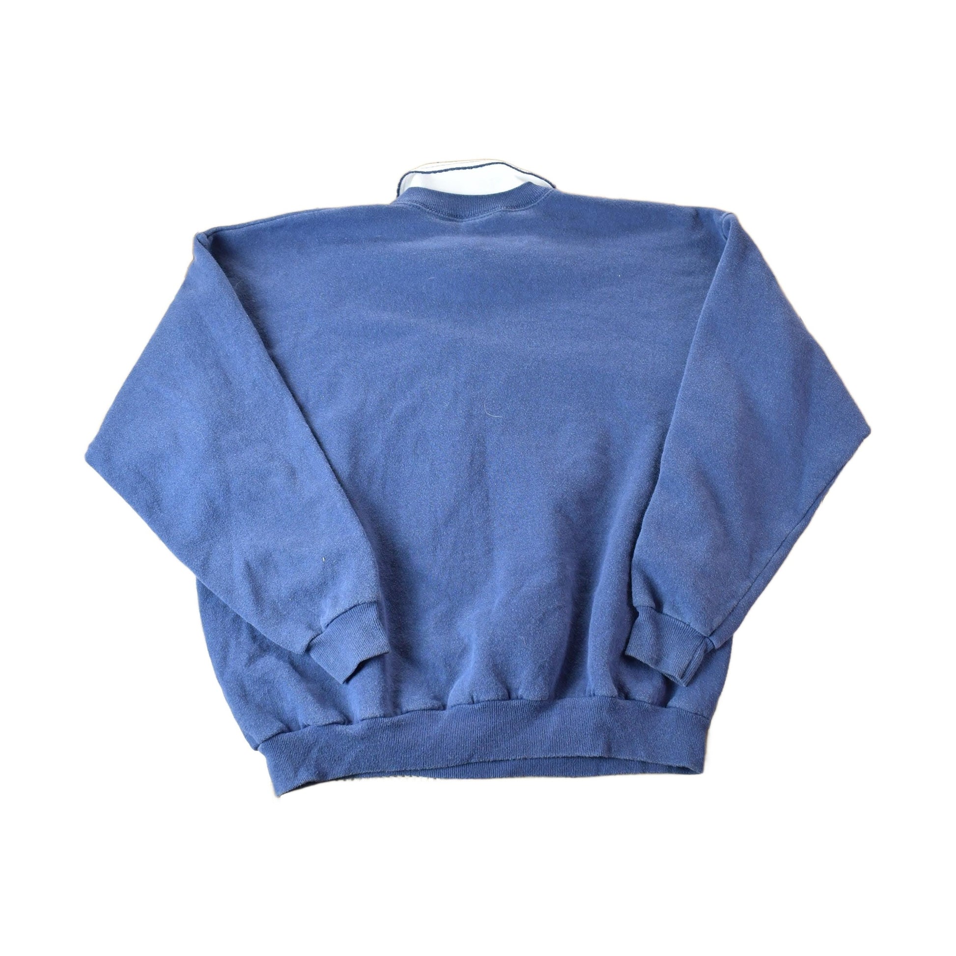 Vintage 1990s Bird Theme Collared Crewneck Men's XL from propervintagecanada