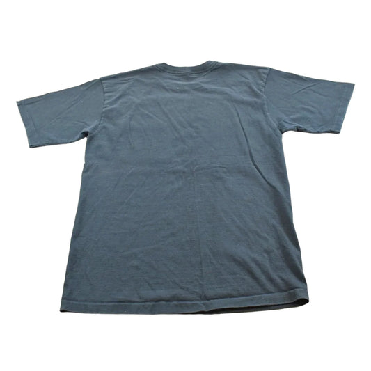 Vintage 1990s Black Blank Pocket T-Shirt Men's L from propervintagecanada
