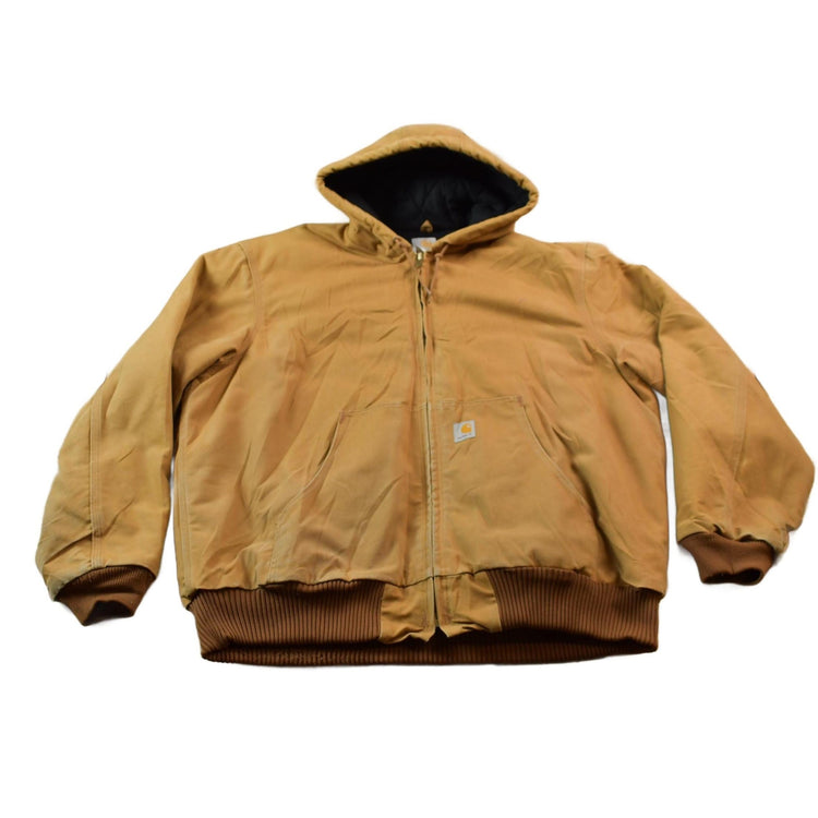Vintage 1990s Black Carhartt Active Jac Jacket Men's XL from propervintagecanada