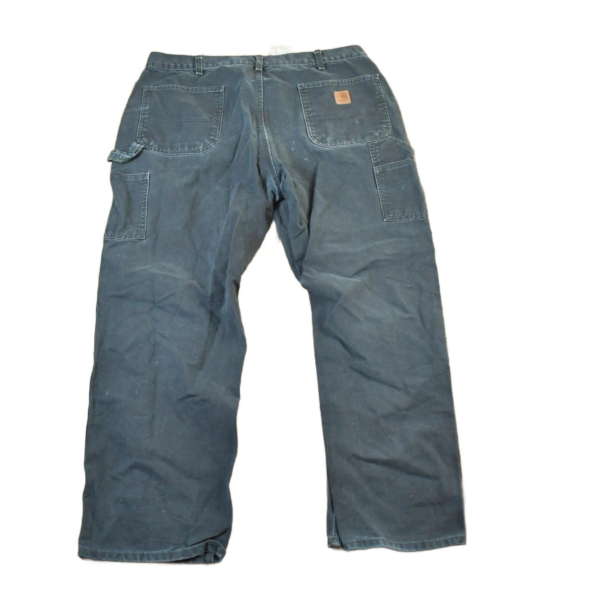 Vintage 1990s Black Carhartt Denim Work Jeans Men's 38 x 32 from propervintagecanada