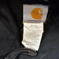 Vintage 1990s Black Carhartt Hooded Jacket Men's XL from propervintagecanada