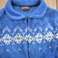 Vintage 1990s Black Diamond Fleece Sweater Men's Medium from propervintagecanada
