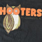 Vintage 1990s Black Hooters Port Charlotte Florida Souvenir Travel T-Shirt Men's Medium from propervintagecanada