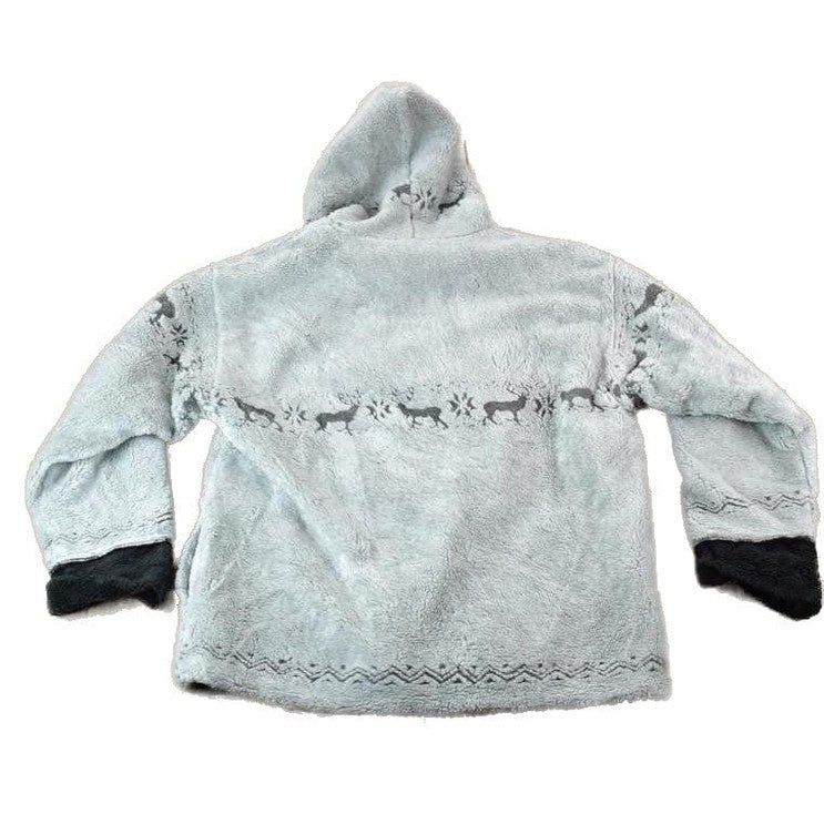 Vintage 1990s Black Mountain Fleece Outdoorsman Hoodie Sweater Men's XL from propervintagecanada