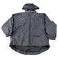 Vintage 1990s Black Nike Mini Swoosh Women's Windbreaker Jacket Size M from propervintagecanada