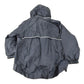 Vintage 1990s Black Nike Mini Swoosh Women's Windbreaker Jacket Size M from propervintagecanada