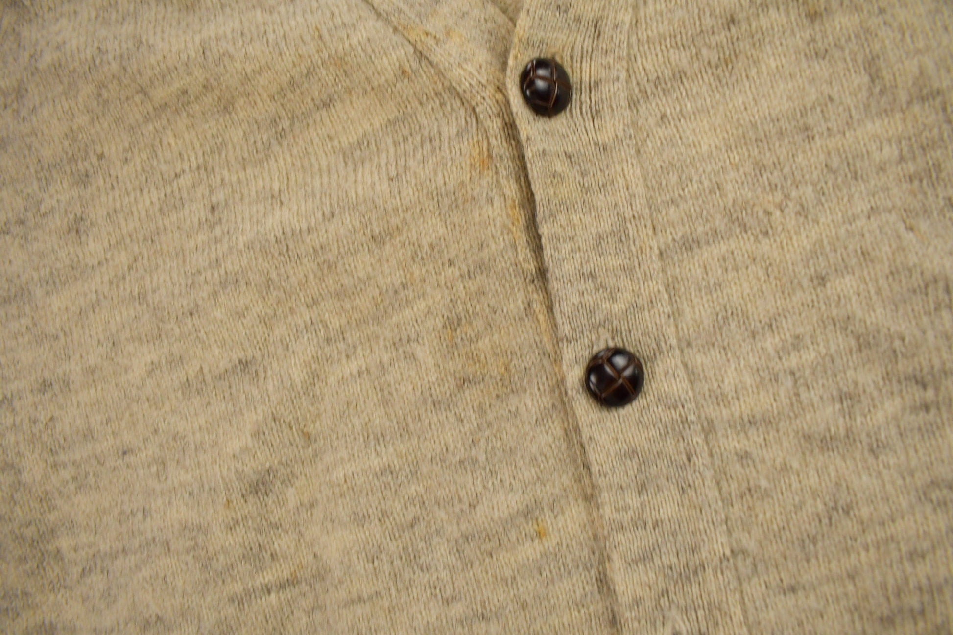 Vintage 1990s Black Sheep Knit Wool Cardigan Sweater Men's Medium from propervintagecanada