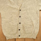 Vintage 1990s Black Sheep Knit Wool Cardigan Sweater Men's Medium from propervintagecanada