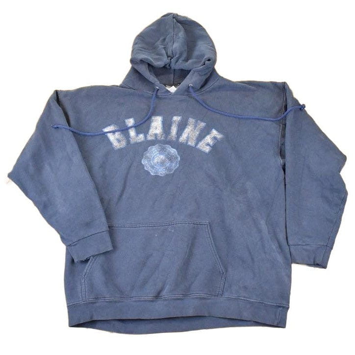 Vintage 1990s Blaine County University Hoodie Sweater Men's L from propervintagecanada