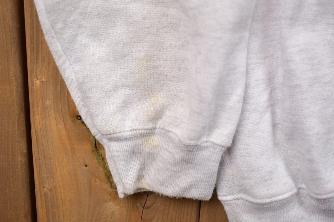 Vintage 1990s Blair Floral Theme Crewneck Sweater from propervintagecanada