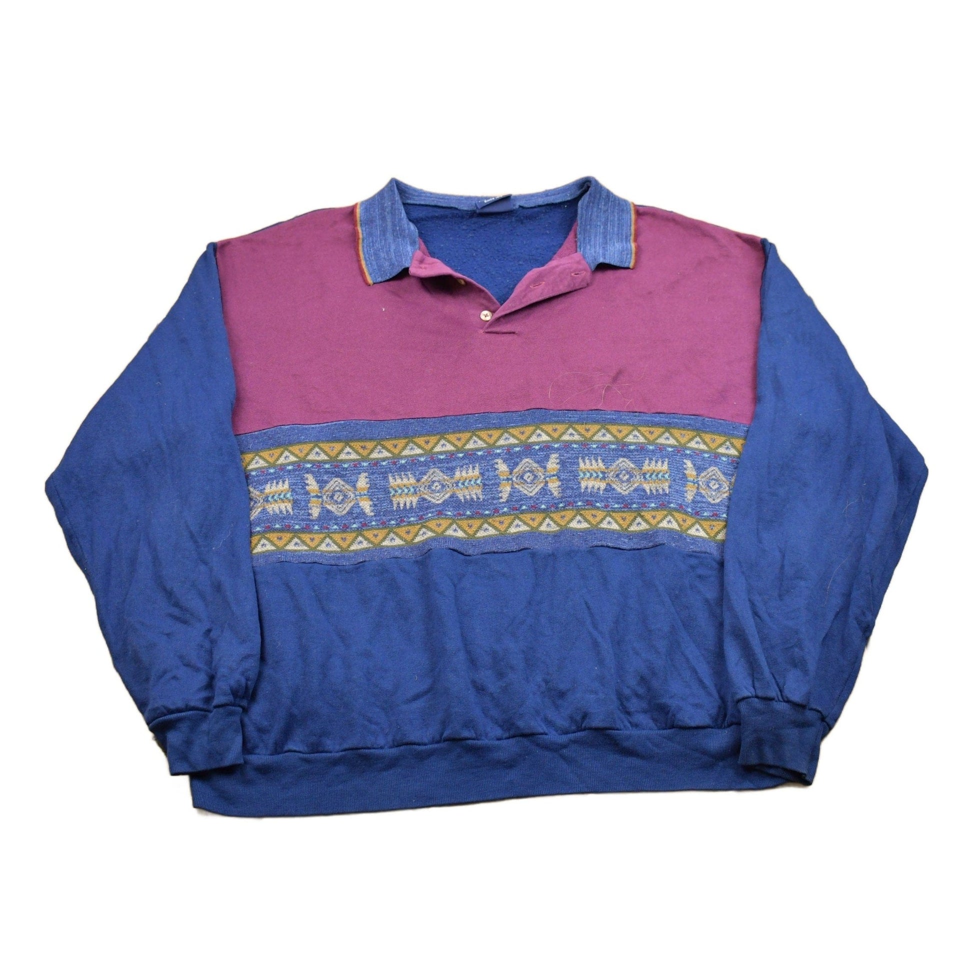 Vintage 1990s Blair Menswear Crewneck Sweatshirt Men's 2XL from propervintagecanada