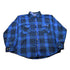 Vintage 1990s Blair Plaid Flannel Button Up Shirt Men&