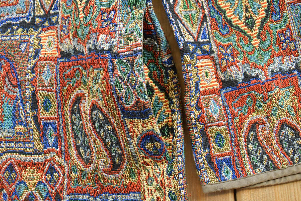 Vintage 1990s Blair Two Twenty Button Up Paisley Tapestry Jacket Women's L from propervintagecanada