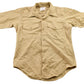 Vintage 1990s Blank Beige U.S.M.C. Military Button Up Shirt Men's MMen's Medium from propervintagecanada