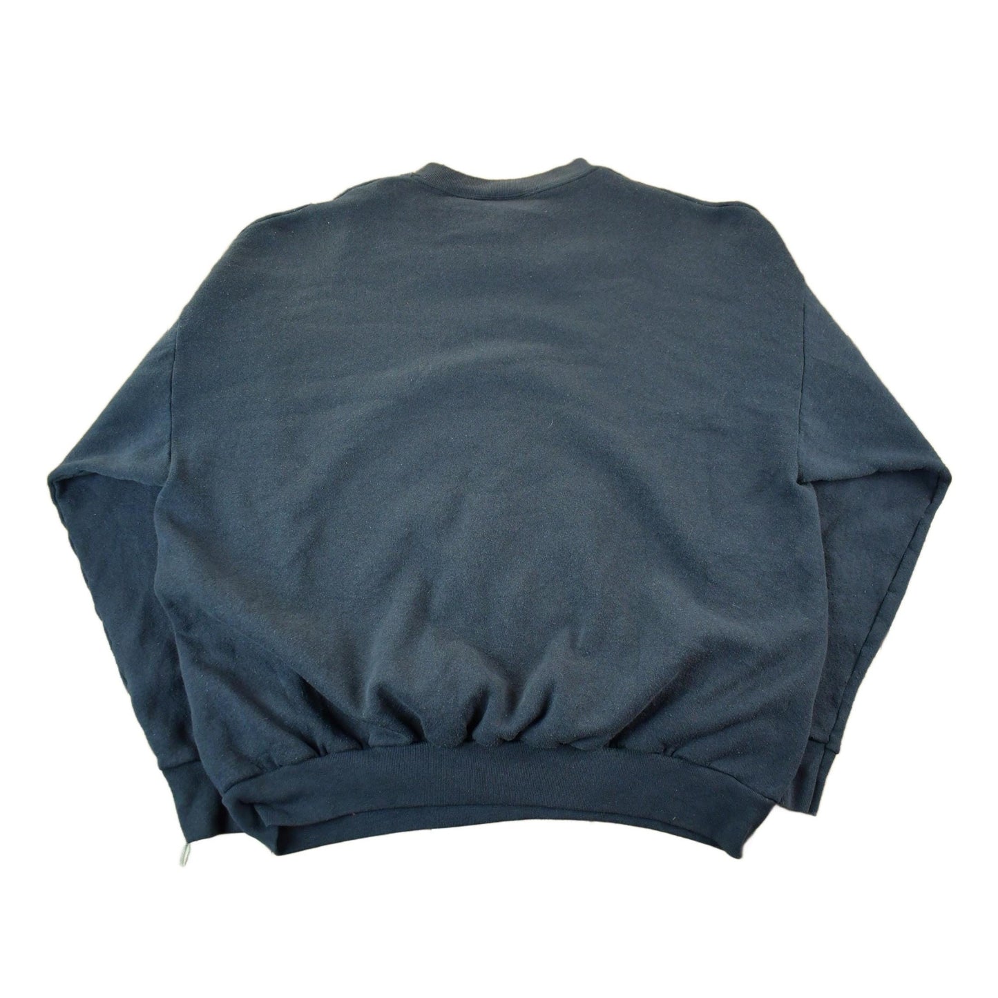 Vintage 1990s Blank Black Tultex Crewneck Sweatshirt Men's XL from propervintagecanada