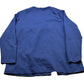 Vintage 1990s Blank Blue Button Up Shirt Men's Medium from propervintagecanada